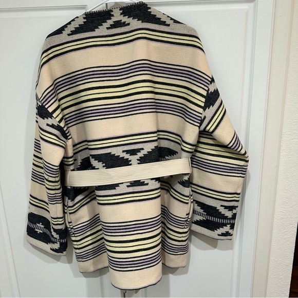 SCOTCH & SODA Stripe Wrap Jacket I Size L - Picture 7 of 14